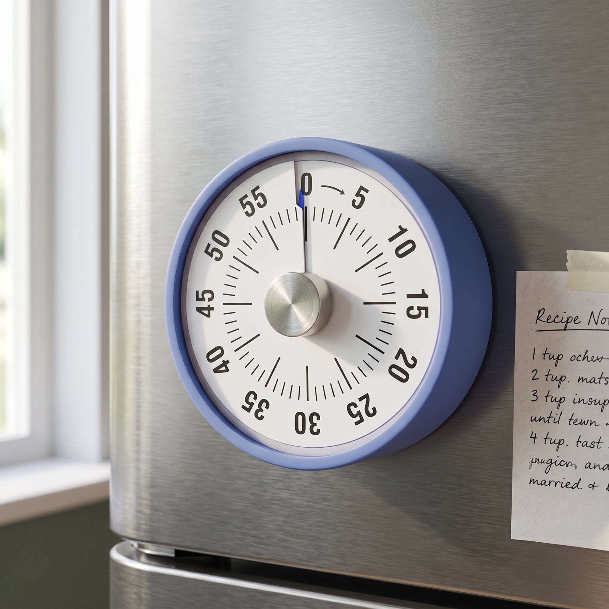 Unique Bargains Loud Alarm Magnetic Backing Timer for Cooking and Learning Purple