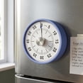 thumbnail image 2 of REGALWOVEN Kitchen Timer, Loud Alarm Clock Magnetic Backing Stand Cooking Timers, Digital Timer for Learning and Working Purple, 2 of 5