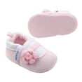 thumbnail image 5 of Newborn Baby Boys Girls Cozy Fleece Booties with Grippers Stay On Slipper Socks Infant Toddler Crib Winter Shoes for Boys Girls, 5 of 5