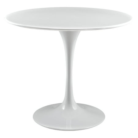 Dining Room Mirrored Pedestal - Modway Lippa Pedestal Dining Table