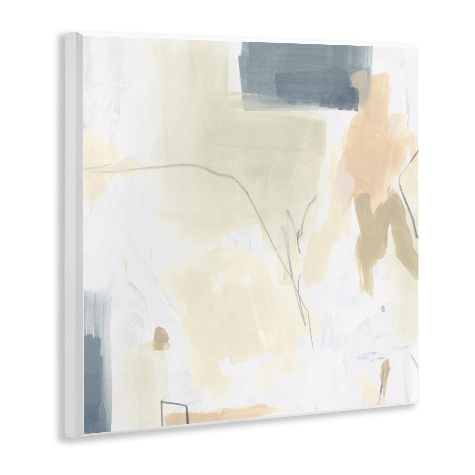 Stupell Industries Plaster Line Abstract Wall Plaque Art, design by June Erica Vess