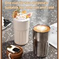 thumbnail image 3 of Smart Coffee Thermos, Coffee Cup with Temperature Display, Portable Coffee Thermos, Thermos Coffee Mug, Thermos Travel Mugs, Stainless Steel Coffee Tumbler with Lid, Easy to Clean-B, 3 of 7