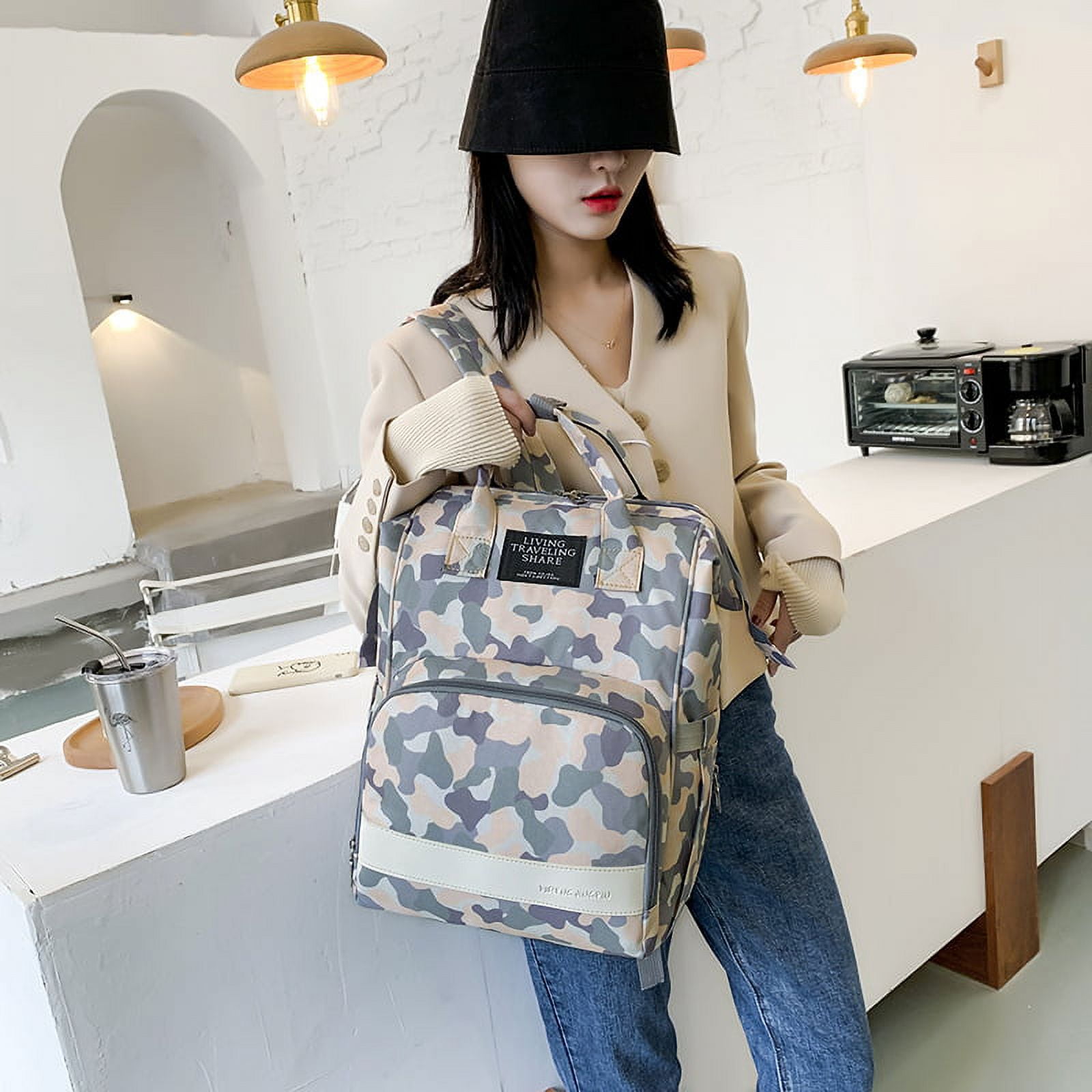 Mummy Bag Casual Multi-Function Large Capacity Travel Backpack Maternity Baby Changing Bags Diaper Changing Backpack