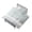 Gray Blue, variant on Iron Bed and Bedding Set 1/12 Scale Doll House Miniature Furniture Bedroom Scene Display Accessory Collectible Figurine