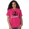 thumbnail image 4 of I'm Cupids Arrow Funny Valentines Day Women's Graphic T Shirt Tees Brisco Brands S, 4 of 6