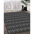 thumbnail image 3 of Ahgly Company Machine Washable Indoor Rectangle Transitional Charcoal Black Area Rugs, 8' x 10', 3 of 7