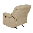 Relaxzen Rocker Recliner with Massage, Heat and Dual USB
