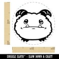 thumbnail image 2 of Cute Yeti Abominable Snowball Self-Inking Rubber Stamp Ink Stamper - Black Ink - Mini 1/2 Inch, 2 of 7