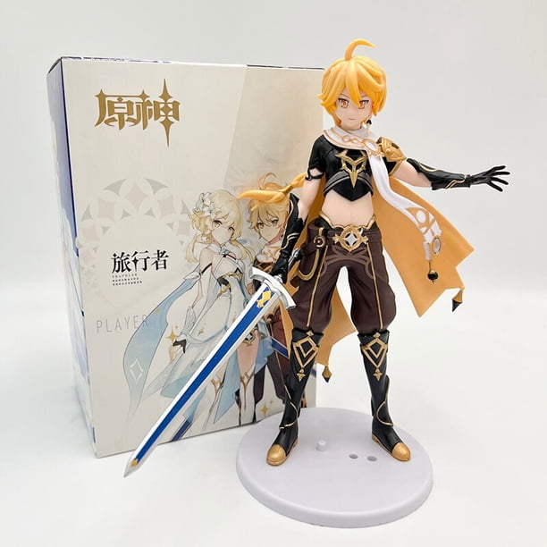 Genshin Impact Yae Miko Anime Girl Figure, Anime Girl Figure, Yae Miko, Sexy Action Figure, Qiqi, Xiao, Hu Tao, muñeca modelo coleccionable, juguetes, 24cm QYM unisex