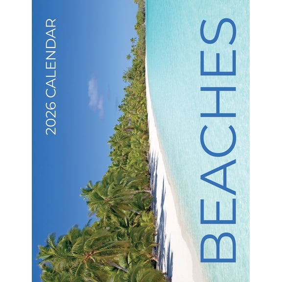 Beaches Calendar 2026, (Paperback)