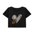 thumbnail image 1 of Camiseta corta para mujer, ropa de verano, suave, elegante, transpirable, cuello redondo XL, 1 of 7