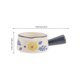 thumbnail image 2 of Mini Ceramic Saucepan Ceramic Milk Pot Household Milk Pan Soy Sauce Container Ceramic Sauce Pan, 2 of 4