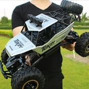 Large Remote Control Truck 1:12 4WD Large Scale Trucks RC Cars for Boys 2.4Ghz All Terrain Waterproof Remote Control High Speed Off-Road Vehicle Monster Truck Gift for Boys