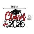thumbnail image 5 of Class of 2026 Graduation Cupcake Toppers Cake Picks for Party Desserts Fun Decorations for Graduation Celebrations Graduation Cake Decorations - Congrats Grad Cake Toppers, 5 of 8
