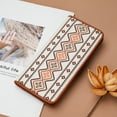 thumbnail image 3 of [Mother’s Day Gift Present] APHISON Aztec Ultra Slim Canvas Wallet for Women, RFID Blocking CardHolder, Bifold Long Wallet - 009, 3 of 6