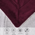 thumbnail image 6 of Double-Sided Lamb Fleece Blanket Coral Velvet + Fleece, Thick Warm Childs Winter Blanket – Machine Washable Plush Throw for Bed Couch Cold Night Comfort, 6 of 6
