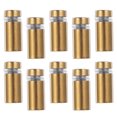thumbnail image 1 of unbranded 10Ud Tornillos Dorados Para Montaje Resistente De Marcos Y Carteles Publicitarios, 1 of 6