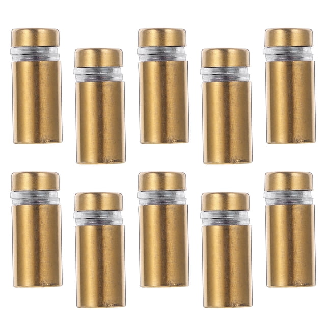 unbranded 10Ud Tornillos Dorados Para Montaje Resistente De Marcos Y Carteles Publicitarios