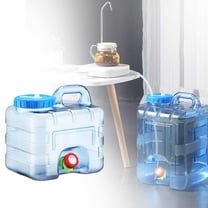 Portable Water Container TASTAN 3.2-Gallon Portable Water Container with Spigot - Bpa-Free Camping Water Tank for Outdoor, Hiking & Emergency Storage (Includes Faucet & Cleaning Brush), A