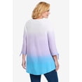thumbnail image 2 of Woman Within Plus Size French Terry Tie-Sleeve Sweatshirt, 2 of 6