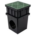 thumbnail image 5 of Lavabo Riser Sq 12" Blk (Paquete De 1), 5 of 5