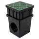 thumbnail image 5 of Lavabo Riser Sq 12" Blk (Paquete De 1), 5 of 5