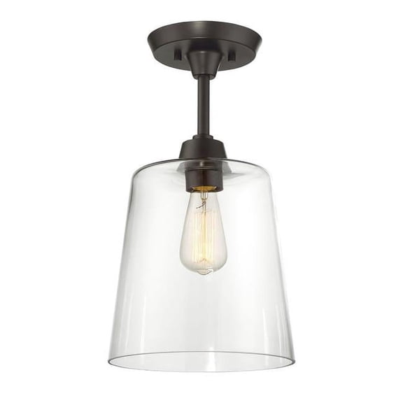 Savoy House - M60010ORB - 1-Light Ceiling Light in Oil Rubbed Bronze