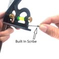 thumbnail image 4 of Combo Square Swanson Tool Co TC130 con regla de acero inoxidable de 15 cm, 4 of 5