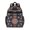 Pioneer Flower Floral Print Pattern-3, variant on Pioneer Flower Floral Print Pattern Backpack for School, Cute School Bag with Adjustable Shoulder Straps and Padded Back, 15.25"x11.5"x5.25"