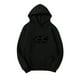 thumbnail image 2 of Pntutb Sudaderas con capucha de manga larga con estampado de letras para mujer Sudaderas con bolsillo y cordón Pntutb Pntutb-3383, 2 of 3