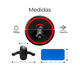 thumbnail image 2 of Rueda Para Ejercicio De Abdomen color negro, 2 of 4