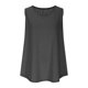 thumbnail image 4 of Craaazy Women's Oversized Sleeveless Tunic Tops, Lightweight Casual Shirt, Plus Size V Neck Loose Fit Blouse for Everyday Outfits Gifts, 4 of 7
