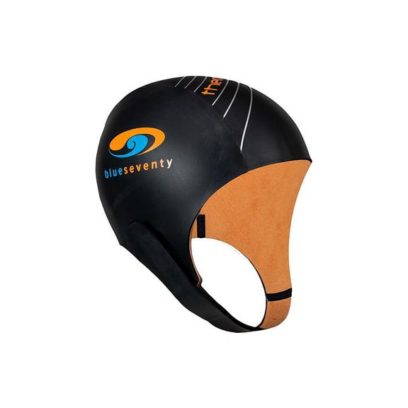 Blue Seventy Adjustable Thermal Skull Cap Black Small