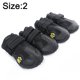 thumbnail image 2 of Bienvenido Zapatos para perros para mantenerse abrigados en otoño e invierno, botas impermeables para pies de perros, 2 of 5