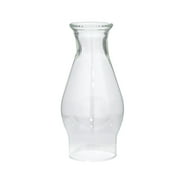 B&P Lamp Glass Beaded Top Replacement Oil or Kerosene Lamp Chimney, 8-1/4 Inches, Clear
