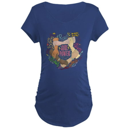 

CafePress - Girl Power Maternity T Shirt - Maternity Dark T-Shirt