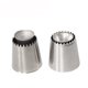 thumbnail image 4 of Boquilla de glaseado de acero inoxidable, boquilla de crema para decoración de pasteles, punta de pastelería, herramientas para pasteles con fondant, accesorio para hornear Worallymy JD713617707, 4 of 5