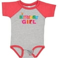 thumbnail image 3 of Inktastic Birthday Girl Letters Girls Baby Bodysuit, 3 of 5