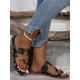 thumbnail image 5 of Women's Fashionable And Comfortable Camouflage Pattern Open Toe Flat Sandals, 5 of 5
