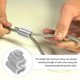 thumbnail image 3 of OUNONA 1Jgo Steel Wire Aluminum Crimp Doble Barril Para Cable Con Alta Resistencia Uso En Hogar Color Plateado, 3 of 7