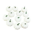 thumbnail image 3 of 12 Uds. Mini Calabaza Artificial, Accesorios Vegetales, Manualidades DIY Hechas a Mano, Decoración para Fiesta de Halloween, Mesa, Modelo de Calabazas Estilo B, 3 of 8
