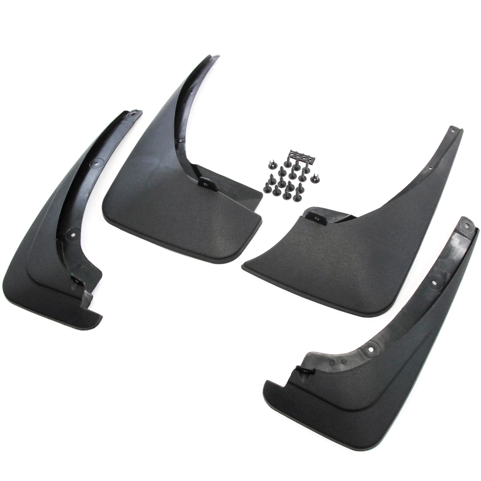 Red Hound Auto 2006-2012 Compatible with Toyota RAV4 Mud Flaps Guards Splash Front and Rear Without Flares 4pc