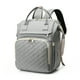 thumbnail image 1 of Mochila Bolsa de pañales portátil Mochila de gran capacidad Bolsa de lactancia para bebés de viaje resistente al agua Bolsa de mamá con puerto de carga USB Correas de cochecito 3 bolsillos térmicos pa, 1 of 8