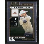 2026 Panini Contenders LIV Golf Sergio Garcia #13 Lock Zone Ticket 049/199