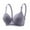 Gray, variant on Women's Plus Size T-Shirt Bra Smoothing Comfort Underwire Lightly Lined Push Up Bras Adjustable Strap Full Coverage Bra