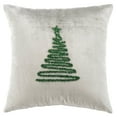 thumbnail image 2 of Safavieh Enchanted Evergreen Novelty Pillow, 2 of 4