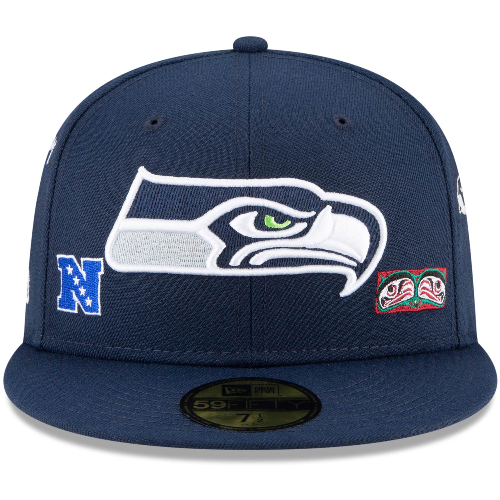 Seattle Seahawks New Era Local 59fifty Fitted Hat College Navy Walmart Com Seattle Seahawks New Era Local 59fifty Fitted Hat College Navy Walmart Com