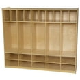 thumbnail image 2 of WOOD DESIGNS Locker and Communication Center without Trays, 2 of 2