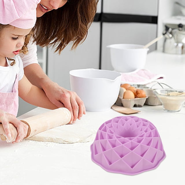 WIFKLSIIPG Silicone Cake Single Hole Bird's Nest Baking Pan DIY Baking