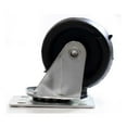 thumbnail image 3 of HELIOS 4 Piece 40MM (1-1/2 inch) Casters (Fixed Position) - | Ideal for Carts, Furniture & Classroom Equipment | Non-Locking Durable Wheels, 3 of 5